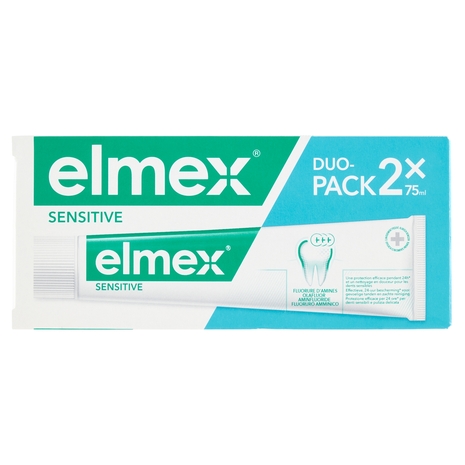 elmex dentifricio Sensitive denti sensibili 2x75 ml